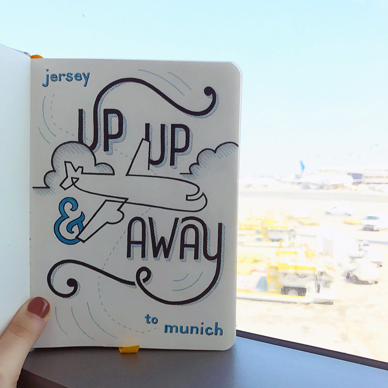 Sketchbook Lettering: Travel